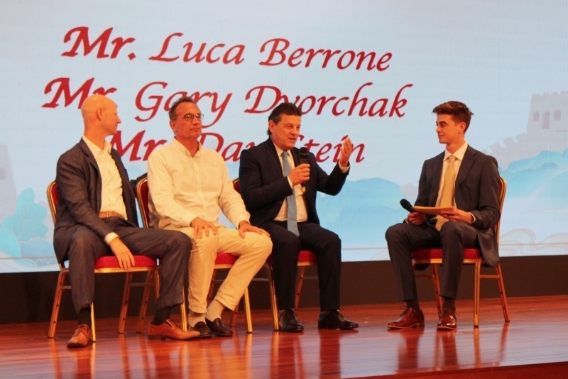 2、在故事分享環(huán)節(jié)，多名友好人士分享他們與中國的故事。 伊莎貝爾·羅德里格斯攝