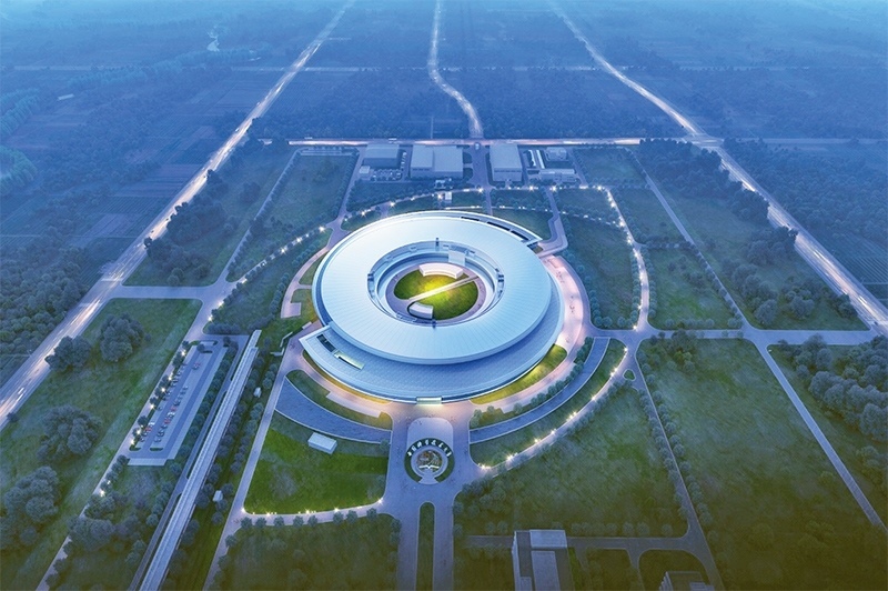 近年來，長三角各省市牢牢把握高質(zhì)量發(fā)展這個(gè)首要任務(wù)，因地制宜培育和發(fā)展新質(zhì)生產(chǎn)力，朝著世界級城市群目標(biāo)邁進(jìn)。圖為第四代大科學(xué)裝置“合肥先進(jìn)光源”的效果圖（資料圖片）。 新華社發(fā)（中國科學(xué)技術(shù)大學(xué)國家同步輻射實(shí)驗(yàn)室供圖）