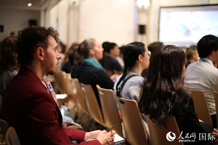 中國優(yōu)秀動畫作品推介會現(xiàn)場。人民網(wǎng)記者 于超凡攝