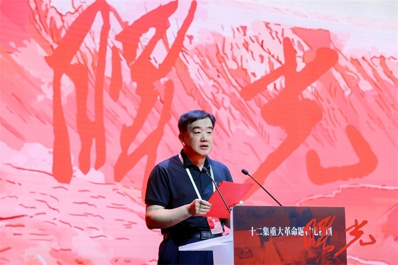 陜西省榆林市米脂縣委副書記、縣長(zhǎng)楊樹森致辭