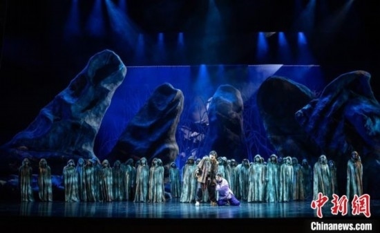 歌劇《原野》劇照。 中國音樂學(xué)院供圖