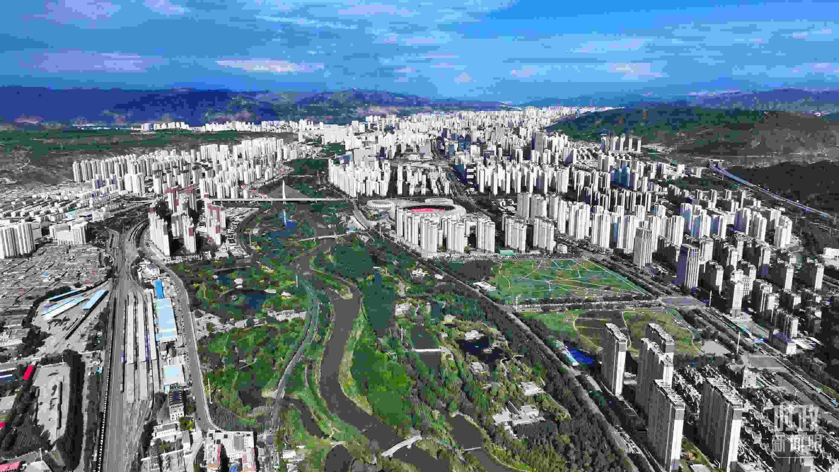 △青海西寧。（總臺央視記者范凱拍攝）