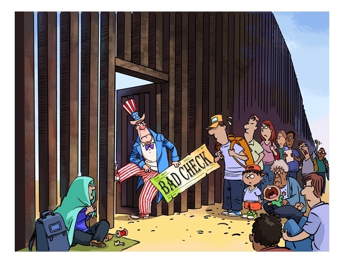 漫畫作者：馬宏亮（人民網(wǎng)版權(quán)圖片，未經(jīng)授權(quán)請勿轉(zhuǎn)載。）