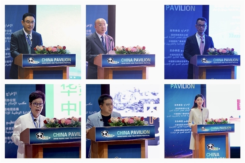 中國視聽機構(gòu)代表推介優(yōu)秀作品。主辦方供圖