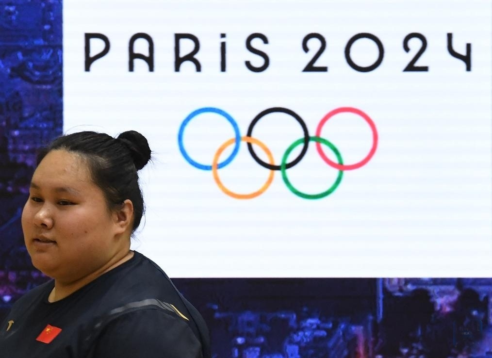 5月10日，國家隊(duì)選手李雯雯在訓(xùn)練中。新華社記者 侯昭康 攝