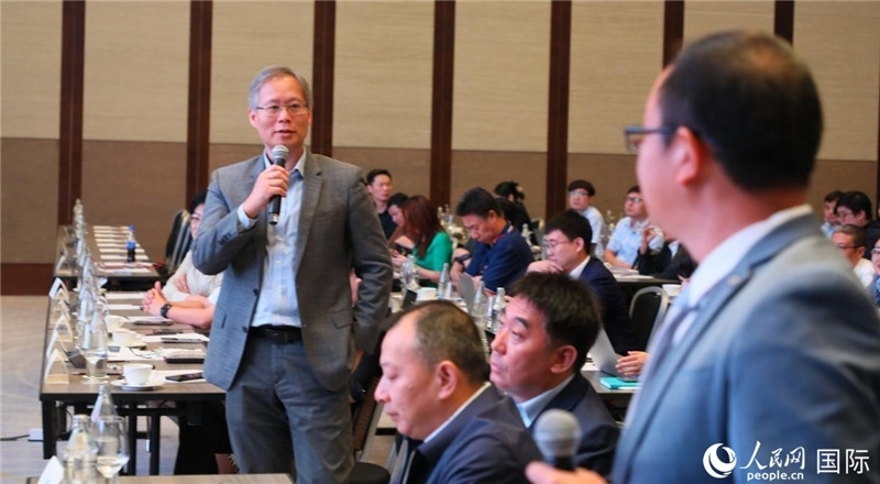 講座現(xiàn)場互動。人民網(wǎng)記者 簡承淵攝