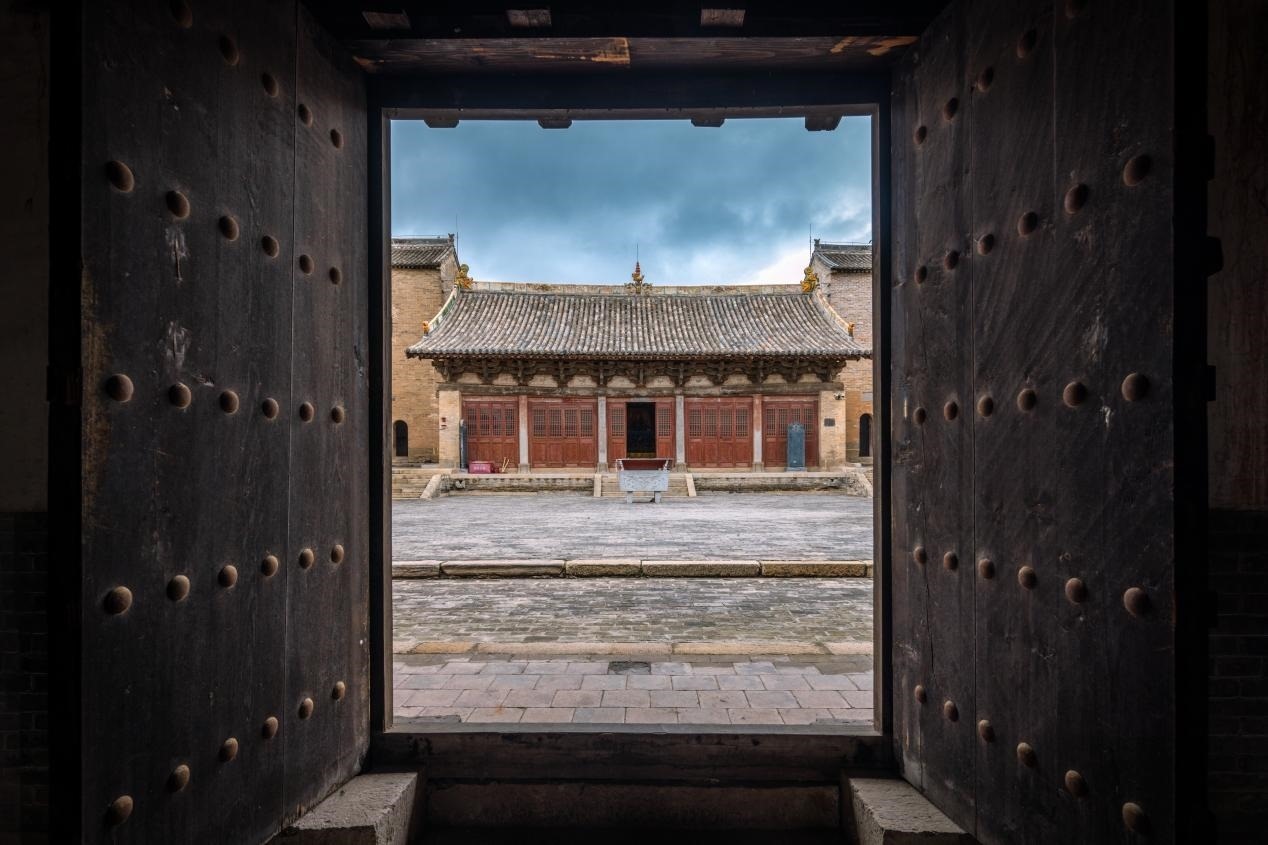 高平市崇明寺一角。蘇唐詩攝