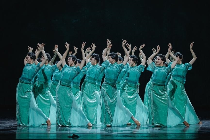 舞劇《熱血當歌》演出現(xiàn)場。主辦方供圖