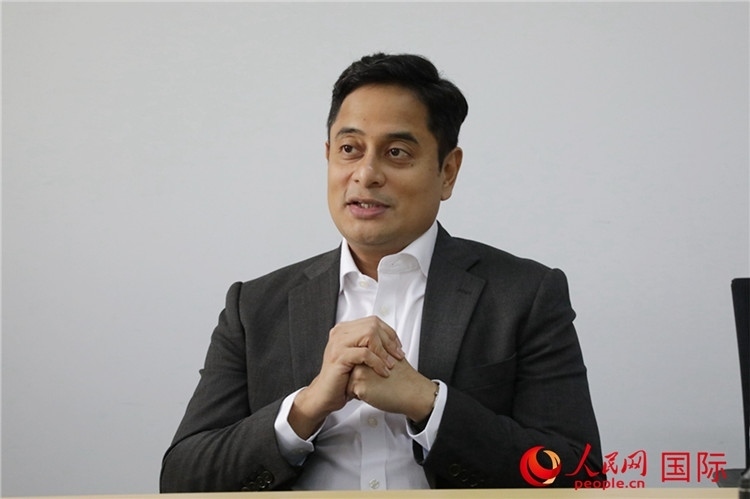 8月16日，雪蘭莪州創(chuàng)新與數(shù)字基礎(chǔ)設(shè)施執(zhí)行委員會主席法米接受人民網(wǎng)專訪。人民網(wǎng) 王婧攝