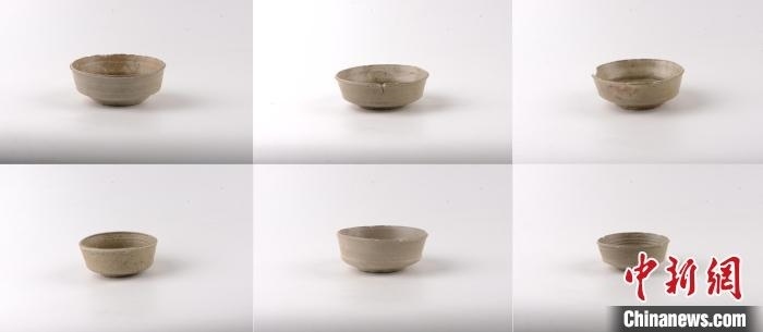 商周時(shí)期原始瓷碗。 寧波市文化遺產(chǎn)管理研究院供圖