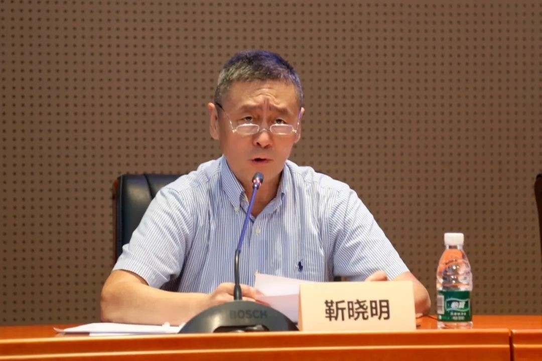 科技外交專家委員會(huì)主任委員、科技部國(guó)際合作司原司長(zhǎng)靳曉明致辭。主辦方供圖