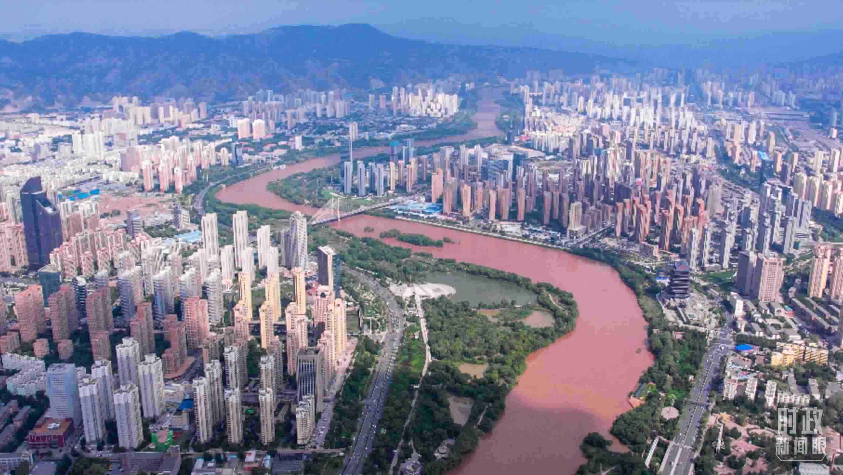 △蘭州。（總臺(tái)央視記者范凱拍攝）