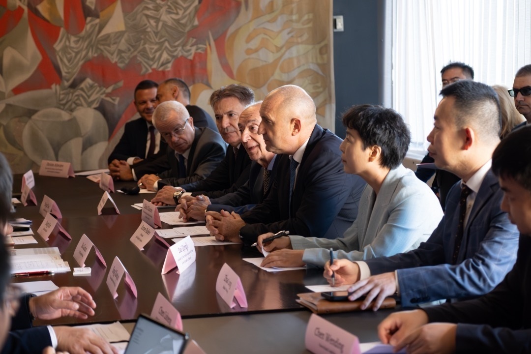 會(huì)議現(xiàn)場(chǎng)。中國(guó)駐保加利亞大使館供圖。