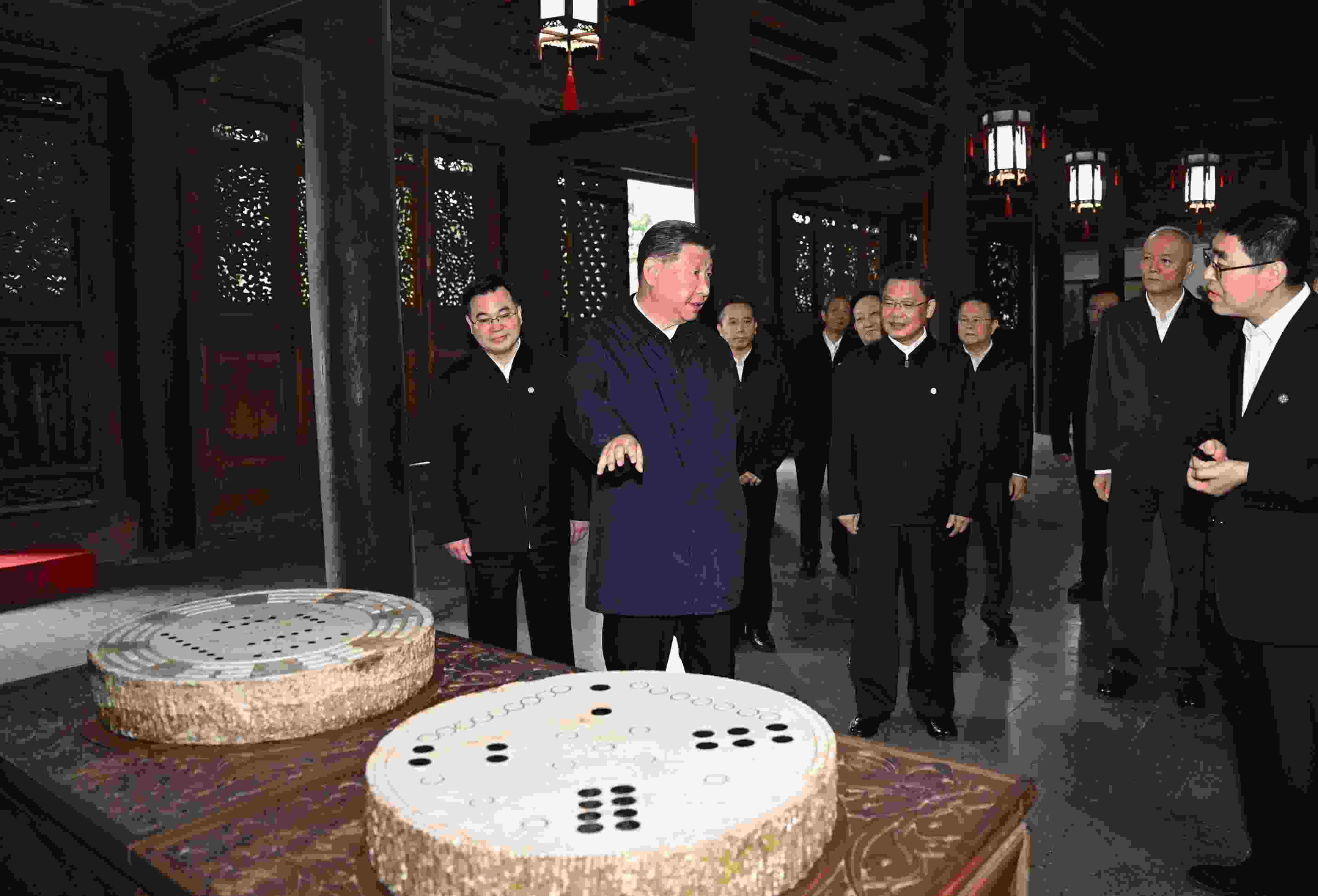 2024年9月10日，習(xí)近平總書記在甘肅天水考察了全國(guó)重點(diǎn)文物保護(hù)單位伏羲廟。