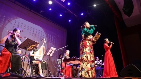 圖為演出場(chǎng)景。拉巴特中國(guó)文化中心供圖