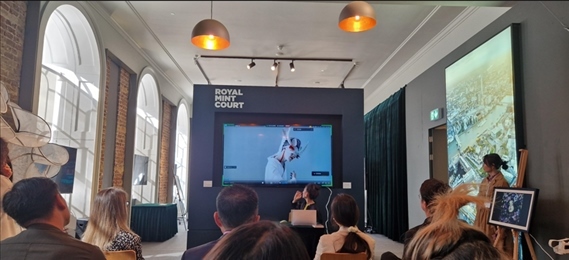 中英青年數(shù)字創(chuàng)意產(chǎn)學(xué)交流會現(xiàn)場。逸麟 攝