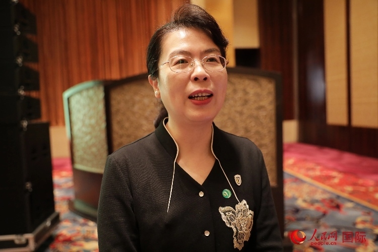 北京外國語大學(xué)亞洲學(xué)院院長、中國馬來研究中心主任蘇瑩瑩教授接受人民網(wǎng)采訪。人民網(wǎng) 王婧攝