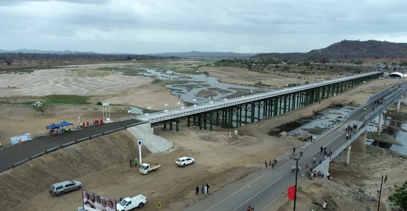 大橋全景。中交二公局第二工程有限公司供圖