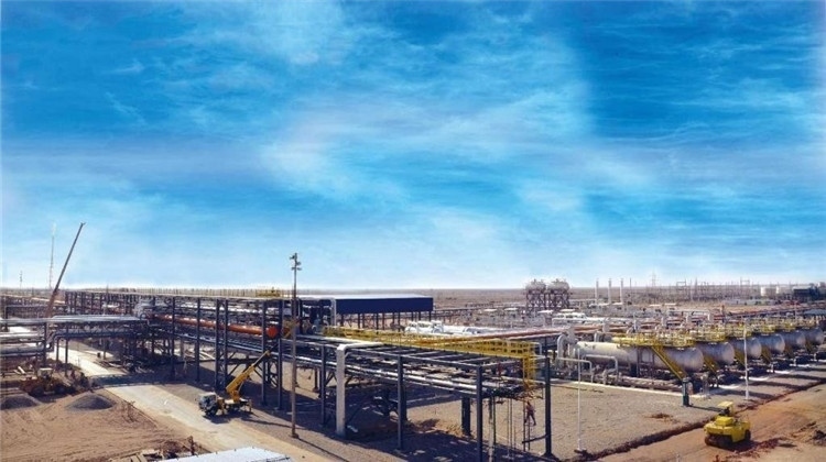 油田廠區(qū)一景。中國(guó)海油供圖