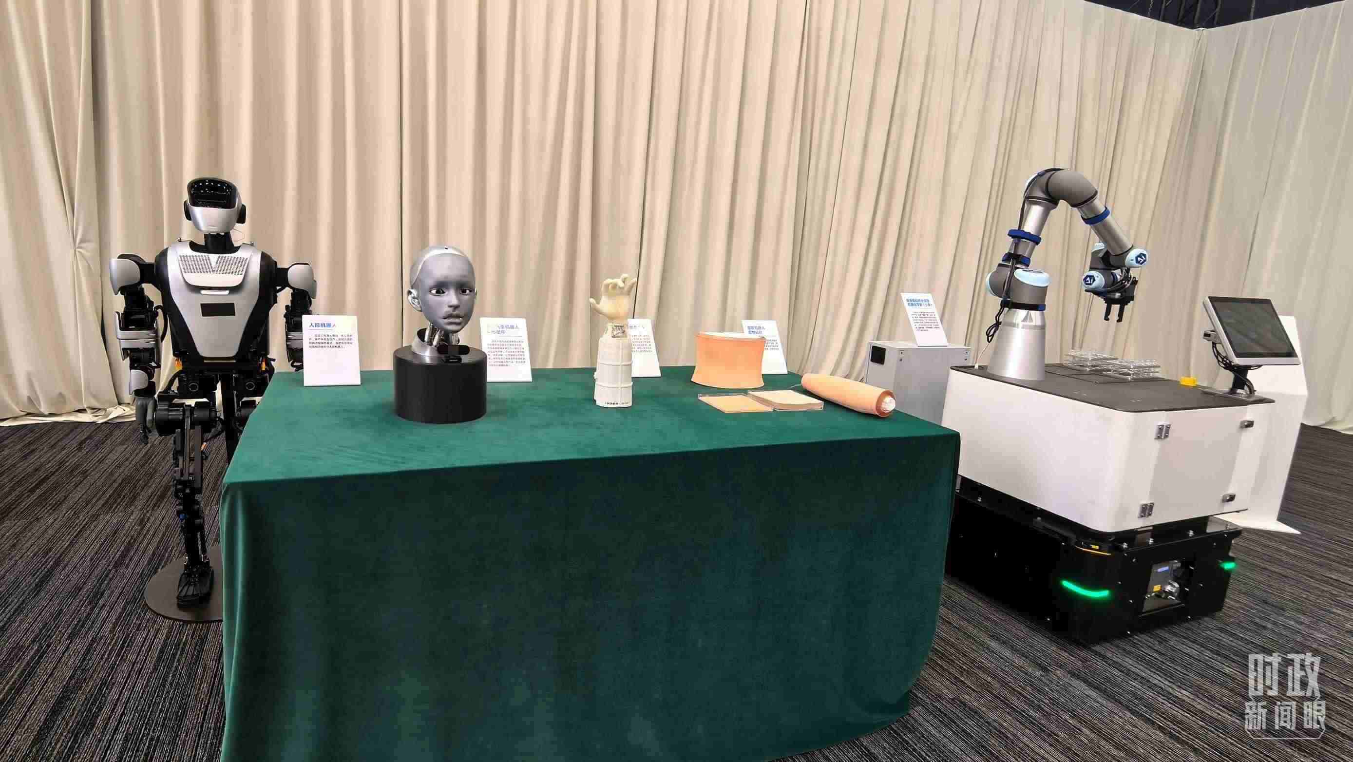 △安徽省重大科技創(chuàng)新成果集中展示的展品。（總臺央視記者馬超拍攝）