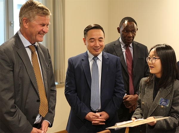 活動(dòng)現(xiàn)場(chǎng)。中國(guó)駐歐盟使團(tuán)供圖