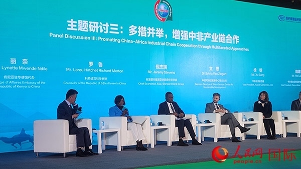 來賓在論壇主題研討三發(fā)言。人民網(wǎng)記者 萬宇攝