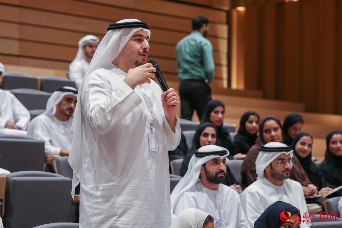 觀眾提問。人民網(wǎng) 塔里克·易卜拉欣攝