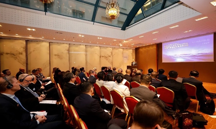 中瑞創(chuàng)新創(chuàng)業(yè)交流合作論壇活動現(xiàn)場。中國駐瑞典大使館供圖