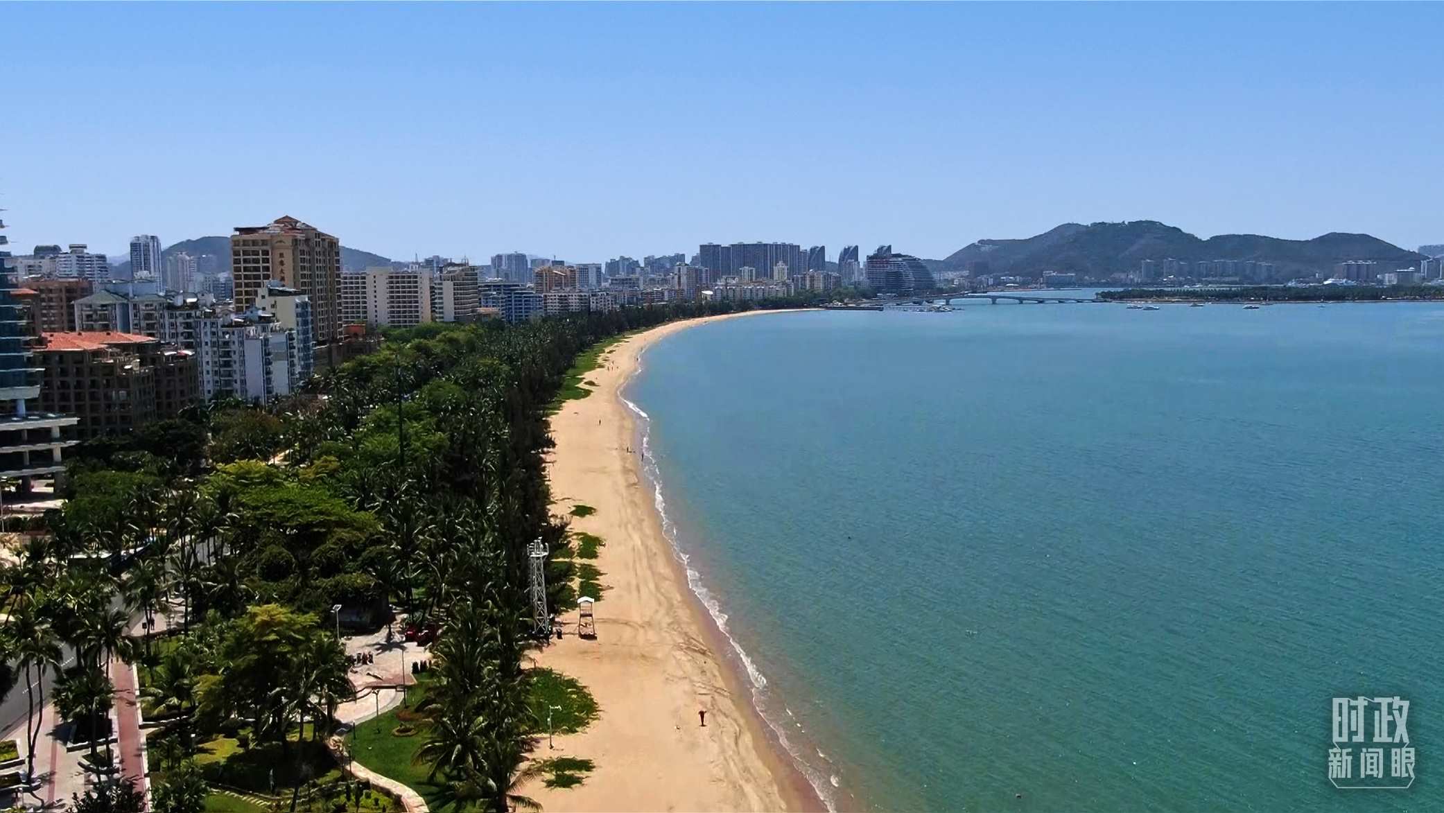 海南三亞。（總臺記者張偉克拍攝）