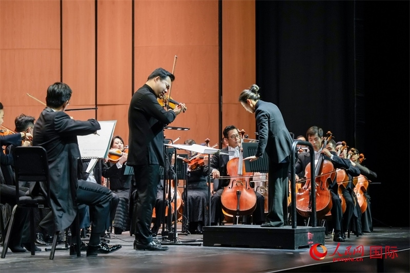 音樂會(huì)現(xiàn)場(chǎng)。人民網(wǎng) 塔里克·易卜拉欣攝