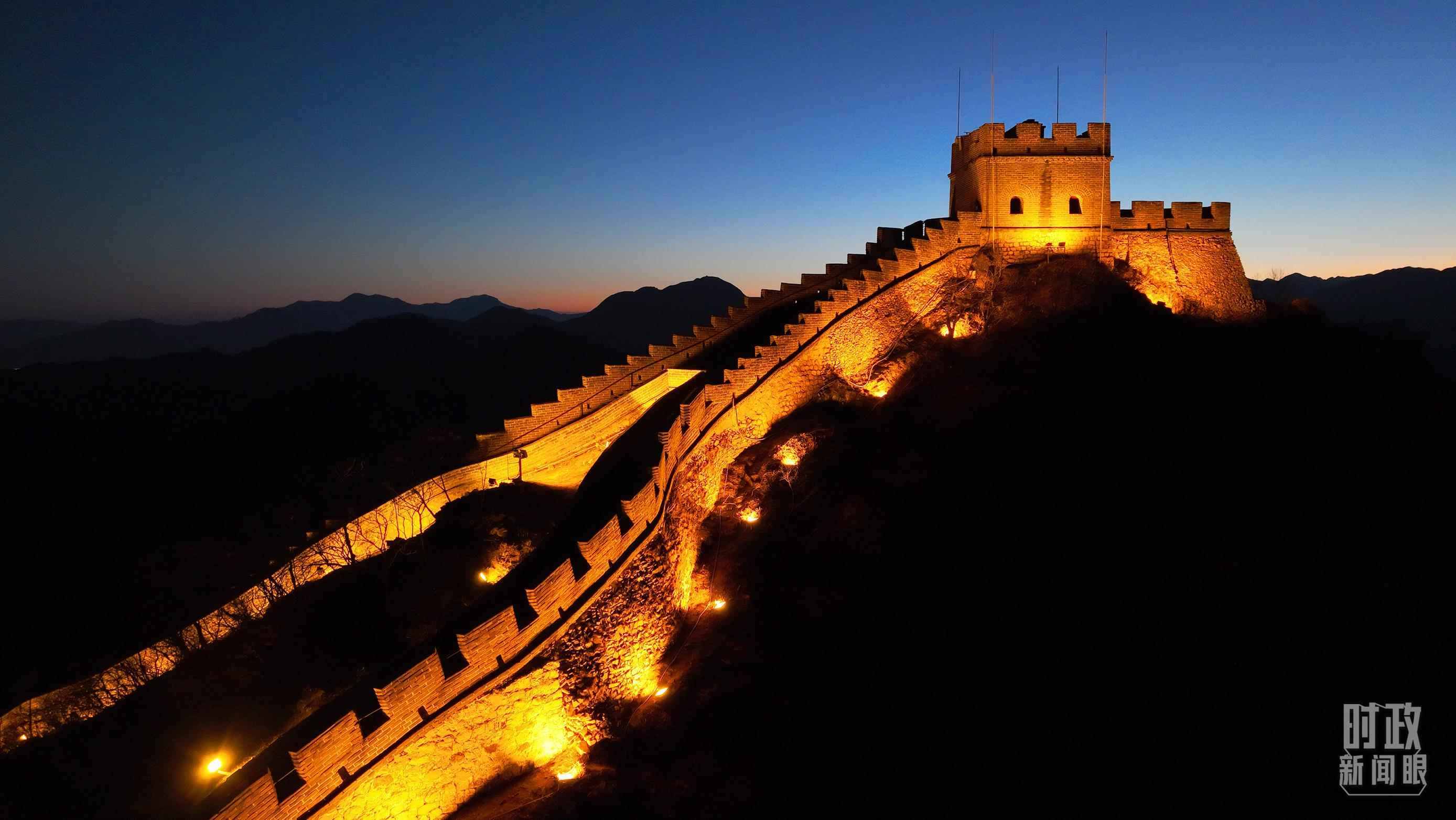 △北京居庸關(guān)長城。（總臺央視記者范凱拍攝）