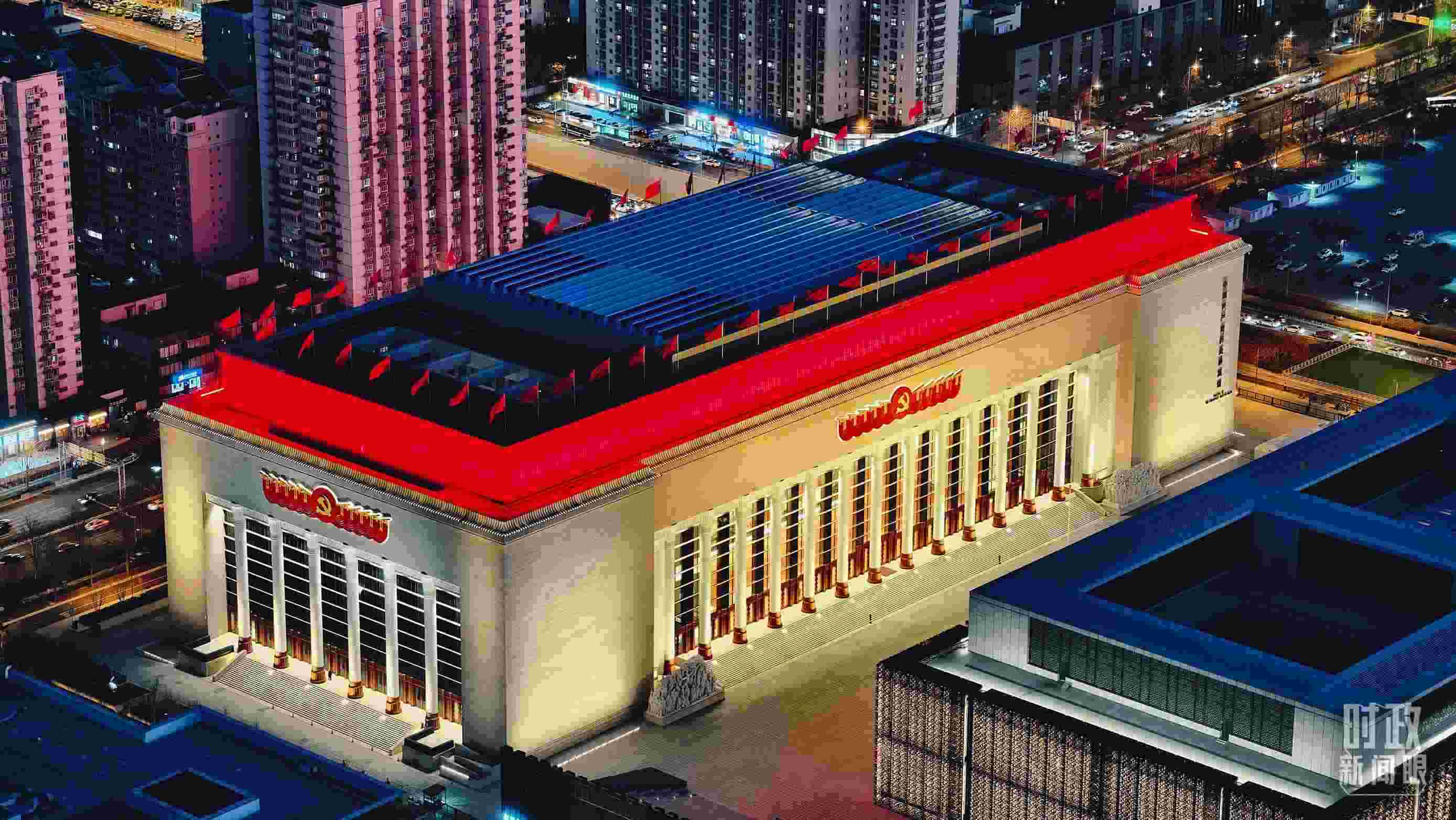 △中國共產(chǎn)黨歷史展覽館。（總臺央視記者張宇拍攝）