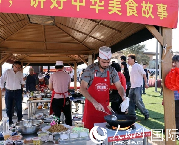 參賽一景。人民網(wǎng)記者管克江攝