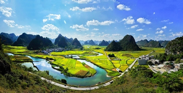 廣西天等都康田園風(fēng)光。主辦方供圖