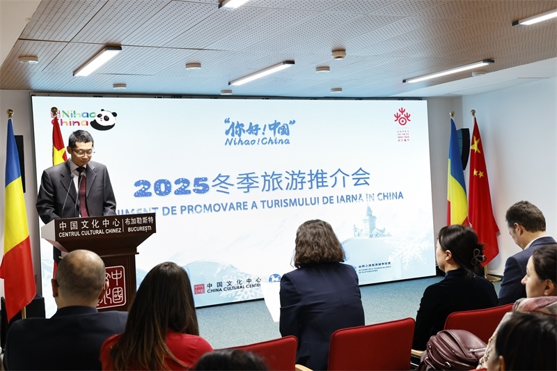 推介會現(xiàn)場。布加勒斯特中國文化中心供圖