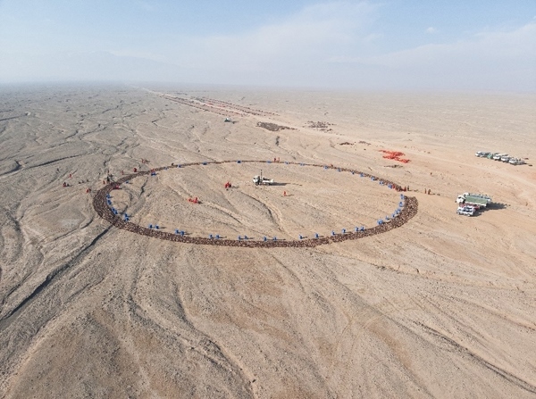 無線節(jié)點(diǎn)儀器檢測現(xiàn)場。受訪者供圖