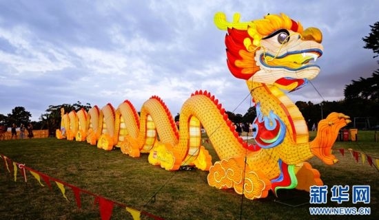 圖為2025年奧克蘭元宵燈節(jié)現(xiàn)場。（圖片由奧克蘭中國文化中心提供）