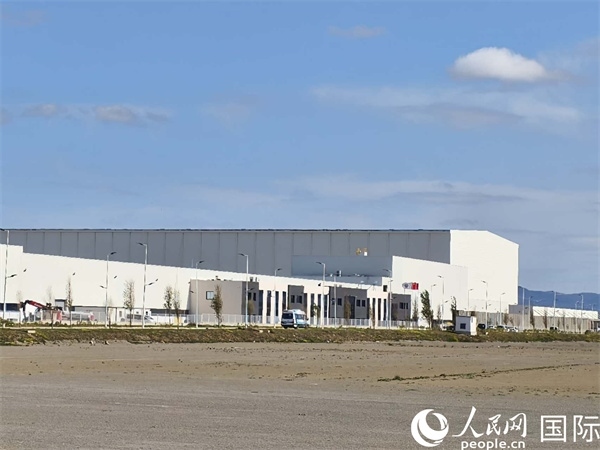 科技城內(nèi)已經(jīng)建成的工廠。人民網(wǎng)記者 黃培昭攝