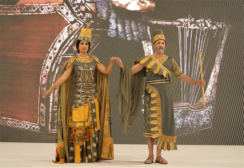 伊拉克時尚館舉辦的時裝展。伊拉克時尚館供圖