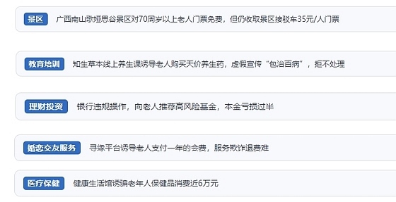 網(wǎng)友在“人民投訴”平臺反映涉銀發(fā)消費相關糾紛。（“人民投訴”用戶投訴截圖）