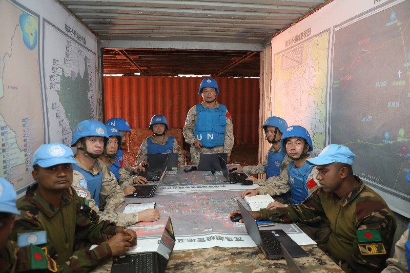 演練現(xiàn)場(chǎng)。張曉昆攝