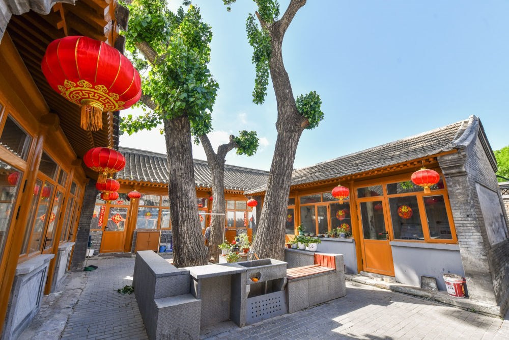 草廠胡同景觀。（受訪者供圖）