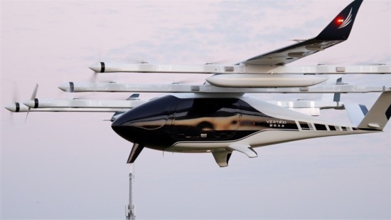 電動垂直起降飛行器M1。受訪者供圖