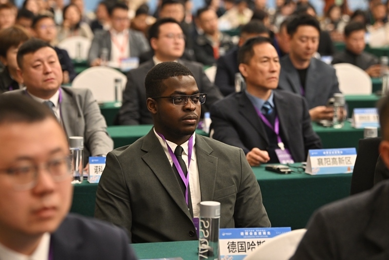 外企代表參加“進(jìn)博會(huì)走進(jìn)湖北”活動(dòng)主題推介會(huì)。人民網(wǎng)記者 翁奇羽攝