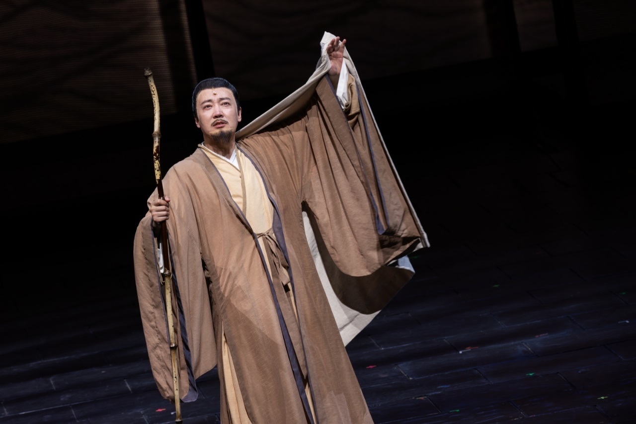 《蘇堤春曉》演出現(xiàn)場(chǎng)。國(guó)家話劇院供圖