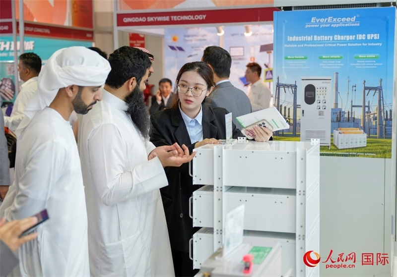 展會現(xiàn)場。人民網(wǎng) 塔里克·易卜拉欣攝