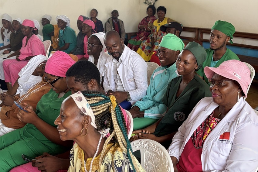 【2】圖為活動現(xiàn)場。中國（山西）第24批援喀麥隆姆巴爾馬尤醫(yī)療隊 供圖