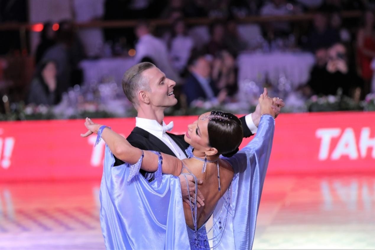 第七屆“克里姆林宮杯”國標舞錦標賽現(xiàn)場。于子恒攝