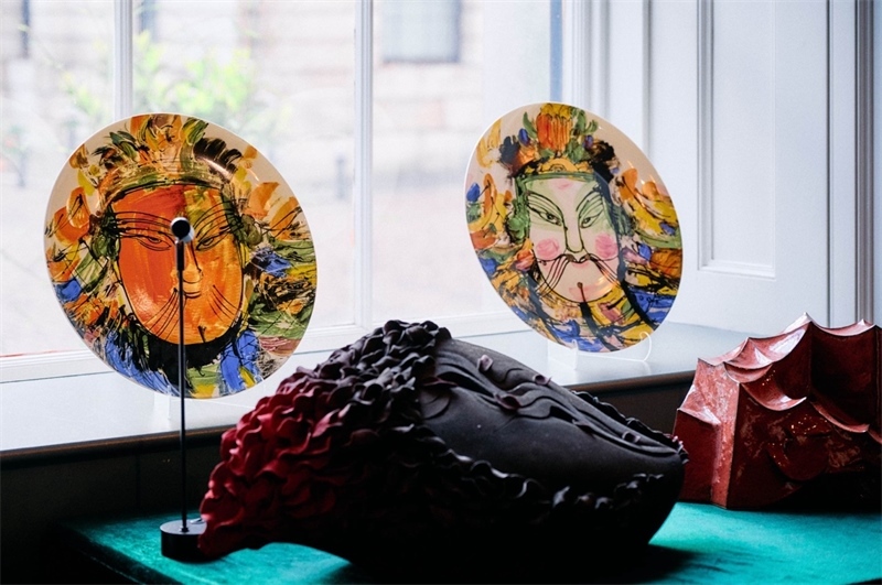 倫敦手工周中國館展品。楊浩鵬攝