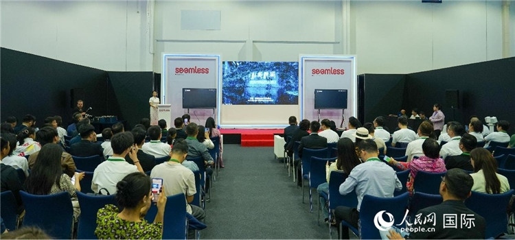 活動(dòng)現(xiàn)場(chǎng)一景。人民網(wǎng) 塔里克·易卜拉欣攝